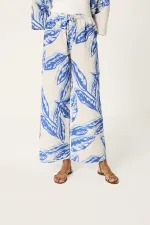 DESENLİ KİMONO PANTOLON TAKIM