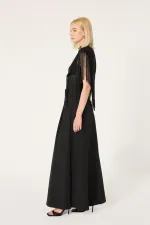 Jupe trapèze à pinces