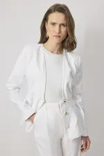 METAL DÜĞMELİ KUPRA CEKET