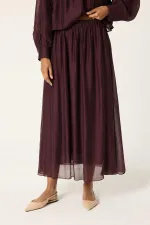 SKIRT SET WITH PIPING DETAIL