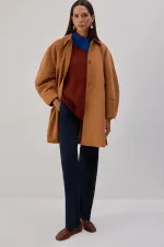 BELTED SHORT TRENCH COAT BELTED SHORT TRENCH COAT