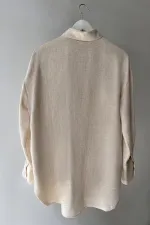 SHIRT COLLAR MELANGE TUNIC