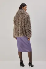 FAUX FUR COAT FAUX FUR COAT