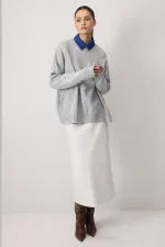 PULL OVERSize DE COULEUR UNI