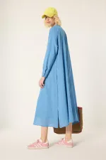 ROBE CHEMISE À RAYURES