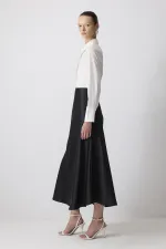 JUPE BASIQUE EN SATIN