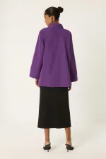 CHEMISE EN POPLINE ASYMÉTRIQUE