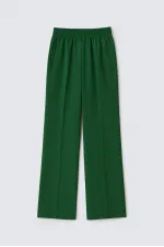 BELİ LASTİKLİ NERVÜRLÜ PANTOLON