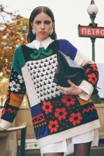 DESENLİ TRİKO KAZAK