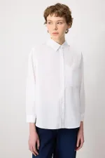 CHEMISE SURDIMENSIONNÉE À UNE SEULE POCHE