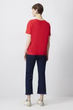 T-SHIRT À MANCHES COURTES 100% COTON