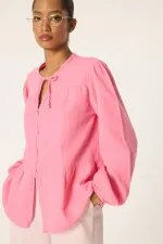 Balloon Sleeve Muslin Kimono Balloon Sleeve Muslin Kimono