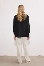 CHEMISE AVEC DÉTAILS DE BRODERIE