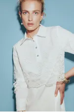 LACE DETAIL TUNIC LACE DETAIL TUNIC