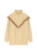 EMBROIDERED RAINCOAT EMBROIDERED RAINCOAT