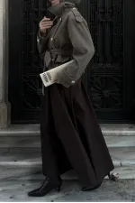 DOUBLE-BREASTED CASHMERE COAT DOUBLE-BREASTED CASHMERE COAT