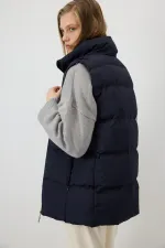 ZIPPED PUFFER VEST ZIPPED PUFFER VEST