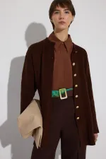 GOLD DÜĞMELİ UZUN HIRKA