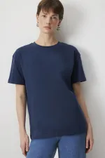 T-shirt basique à manches courtes 100% coton