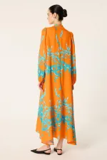 PATTERNED VISCOSE DRESS PATTERNED VISCOSE DRESS