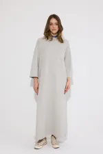 KNITTED DRESS WITH POCKETS