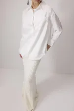 POCKETED BALLOON SHIRT