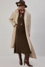 MAXI KNITTED DRESS