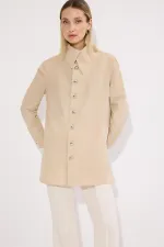 METAL DÜĞMELİ GÖMLEK