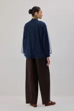 VESTE BOMBER À MANCHES BALLON