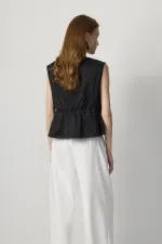 BÜZGÜ DETAYLI YELEK