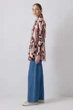 PATTERNED OVERSIZE SHIRT