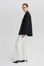 FLORAL LACE BOMBER JACKET FLORAL LACE BOMBER JACKET