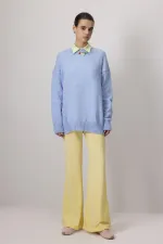 FERMUARLI FLARE PANTOLON