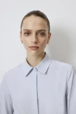 SNAP-BUTTON SHIRT BODYSUIT