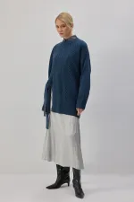 SIDE-TIE KNITTED TUNIC
