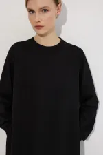 PIECED KNITTED DRESS