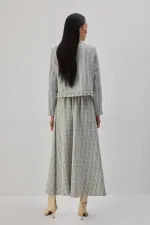 ENSEMBLE VESTE, JUPE ET TWEED