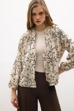 CHEMISE BRODÉE À NŒUD SUR LE DEVANT