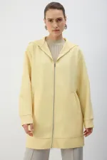 ZIPPED HOODED JACKET ZIPPED HOODED JACKET