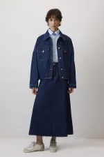 A KESİM DENİM ETEK