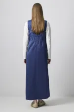 V-neck drawstring vest
