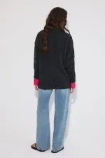 POLO YAKA DÜĞMELİ TRİKO KAZAK