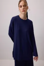 T-Sleeve Viscose Tunic