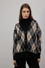 BAKLAVA PATTERNED CARDIGAN