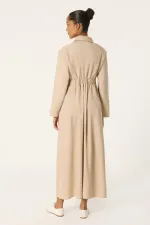 CORSET WAIST SHIRT COLLAR DRESS CORSET WAIST SHIRT COLLAR DRESS