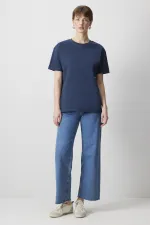 T-shirt basique à manches courtes 100% coton