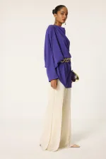 DRAPELİ KREP TUNİK