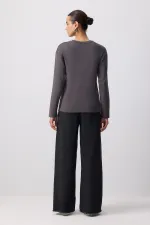 T-shirt à manches longues 100% coton