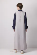 FİYONK DETAYLI KETEN JİLE