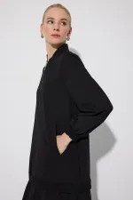 DRESS WITH POCKETS AND ZIPPER